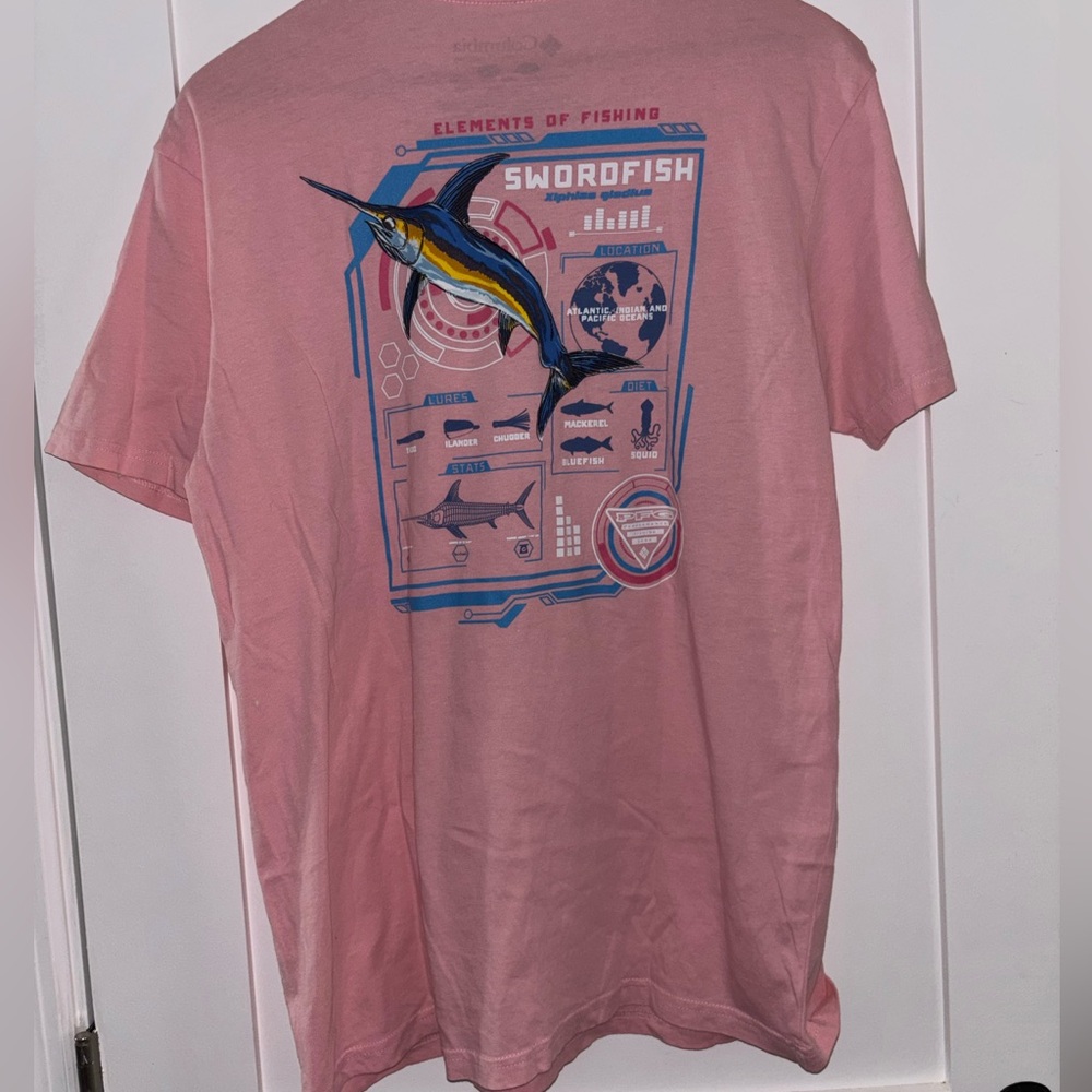 Columbia Men's Pink Tee